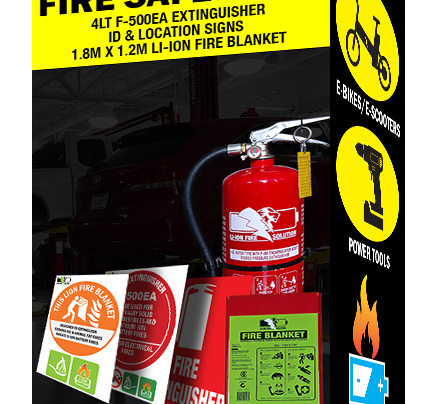 Key Difference Between F500 Fire Extinguishers and Water Fire Extinguishers