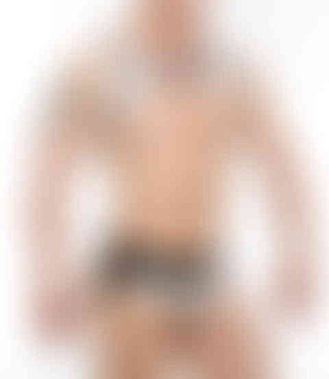 party club chest harness grey