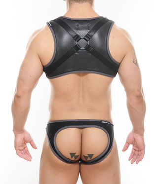 party club chest harness pvc