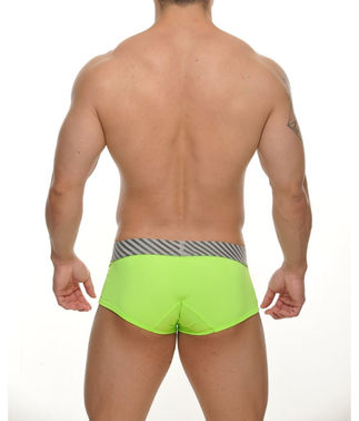 neon green men trunk underwear