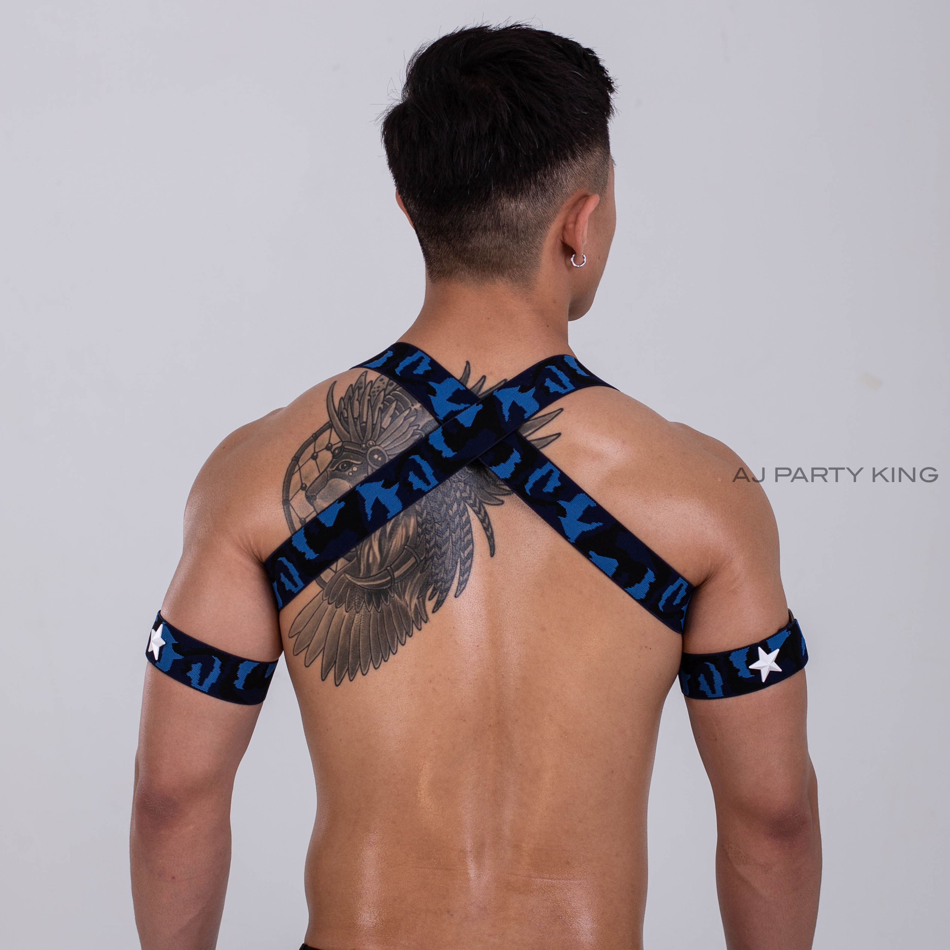 NAVY CHAIN PARTY HANRESS