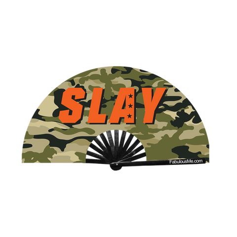 Military Slay Fan Green