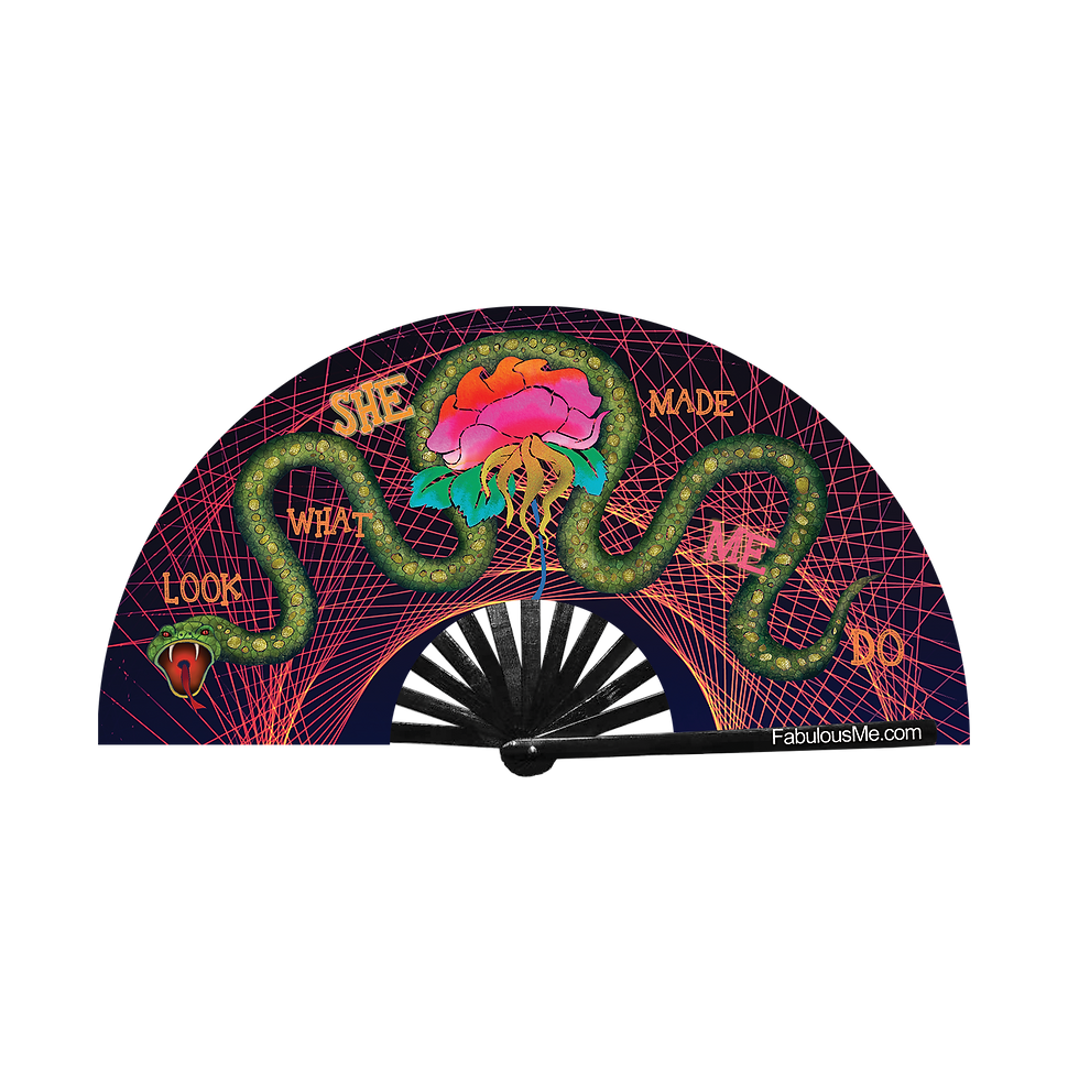 Custom Party Hand Bamboo Fan