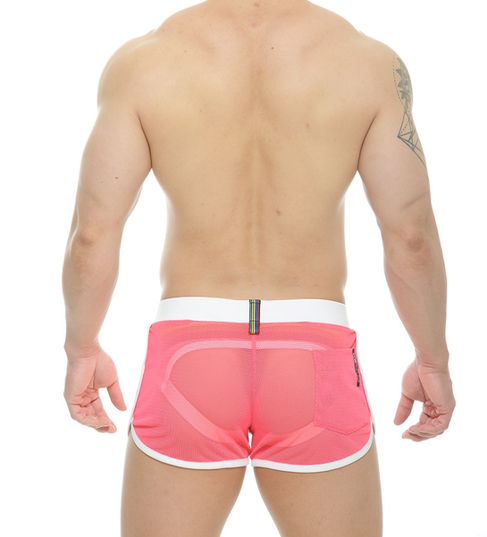 Mesh Shorts in Pink