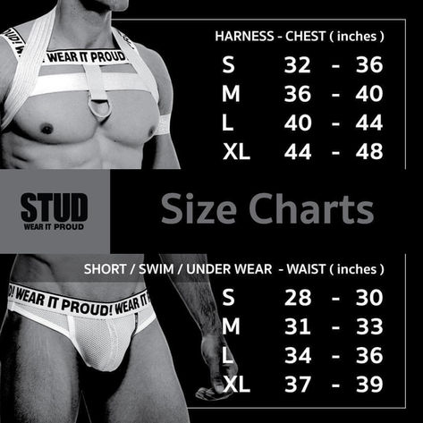 Men Party White Body Harness