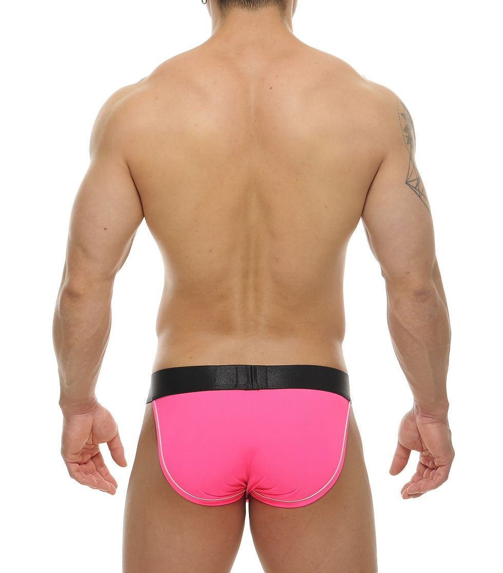 Bold Pink Tanga Underwear