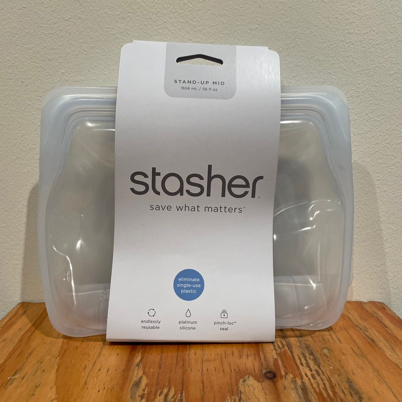 スタッシャーシリコンバッグ スタンドアップ