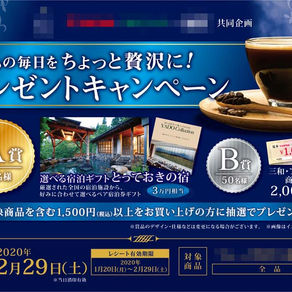 消費者キャンペーン 告知／応募ツール