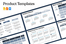 Selection of product templates