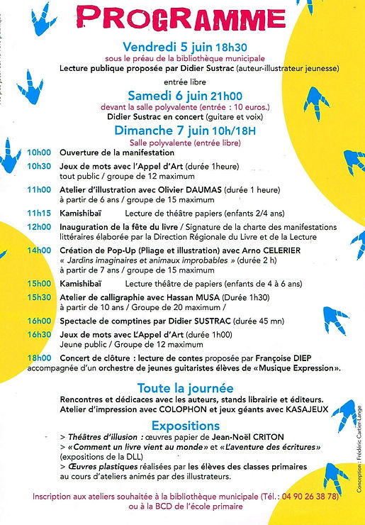 Fête du Livre Jeunesse Pujaut