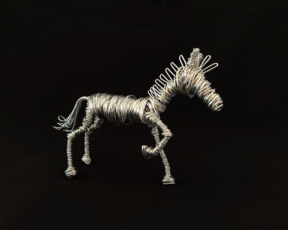 57. Horse. Aluminium MIG welding wire. $150