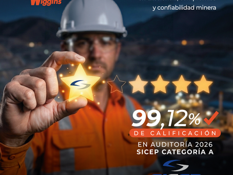 Petromin Wiggins alcanza un 99,12% de calificación en auditoría SICEP 2026