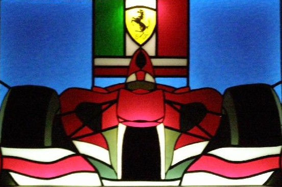 Polak w Ferrari