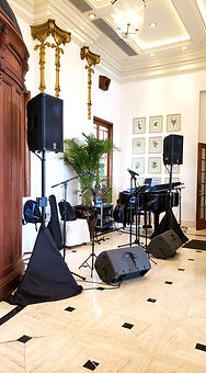 FATI LIVE BAND provides live bands using the Pa System.