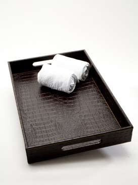 Room-service tray