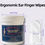 Thumbnail: ear relief ear finger wipes for dogs and cats white tub 50 pieces pictured coconut and aloe vera