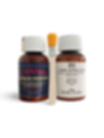 Thumbnail: Dog canker powder and ear treatment drops with applicator brush
