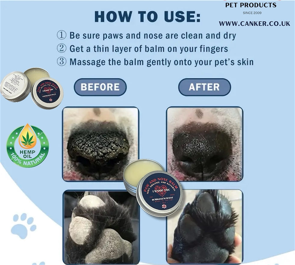 Miniature : 1 Oz I WOOF YOU Organic Paw&Nose Balm Hemp Oil Bubblegum Scent 