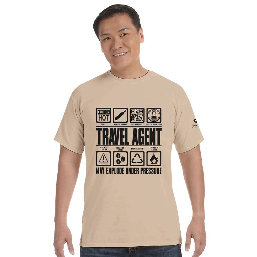 Thumbnail: Humorous Travel Agent T-Shirt