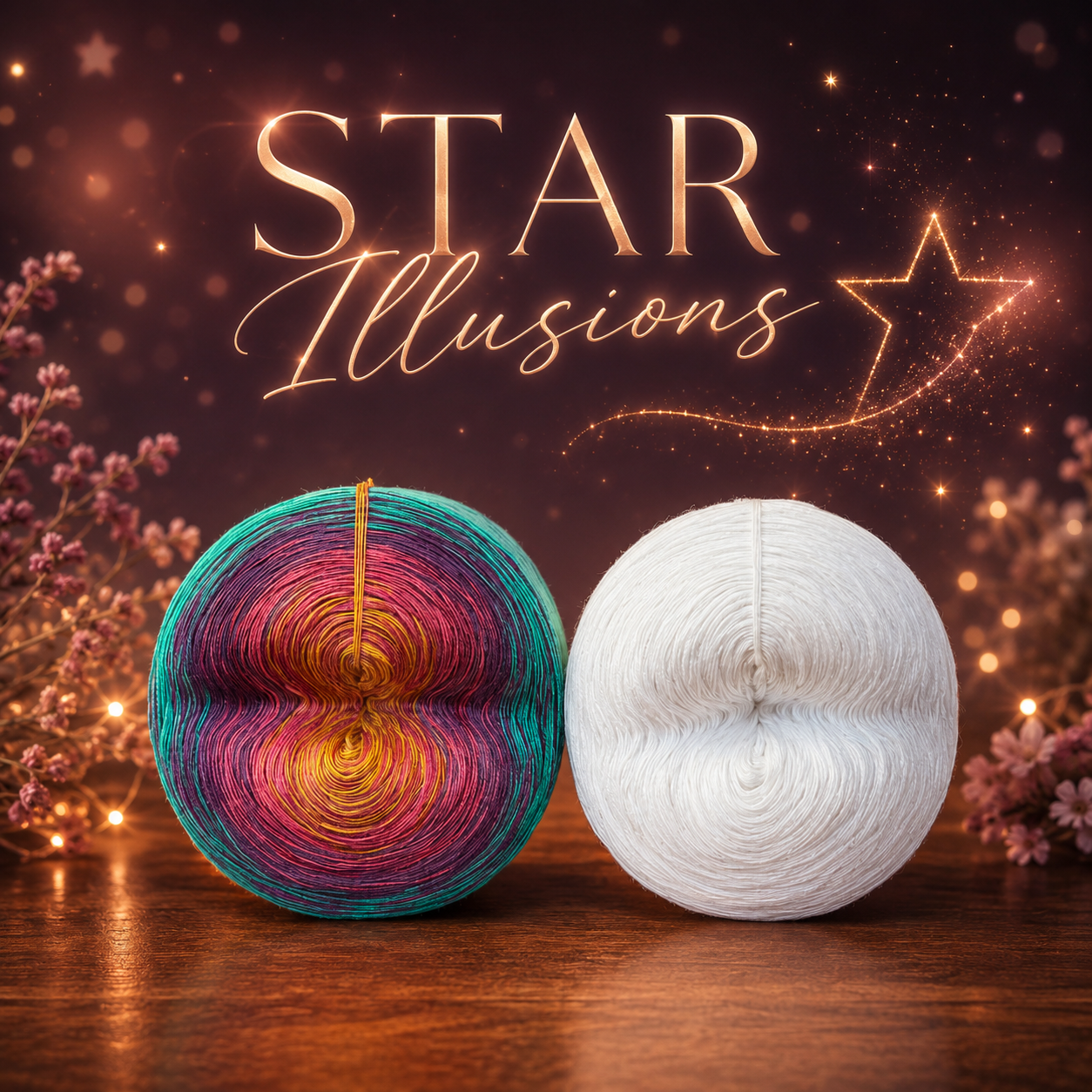 Häkelset Schal/Loop "StarIllusions"