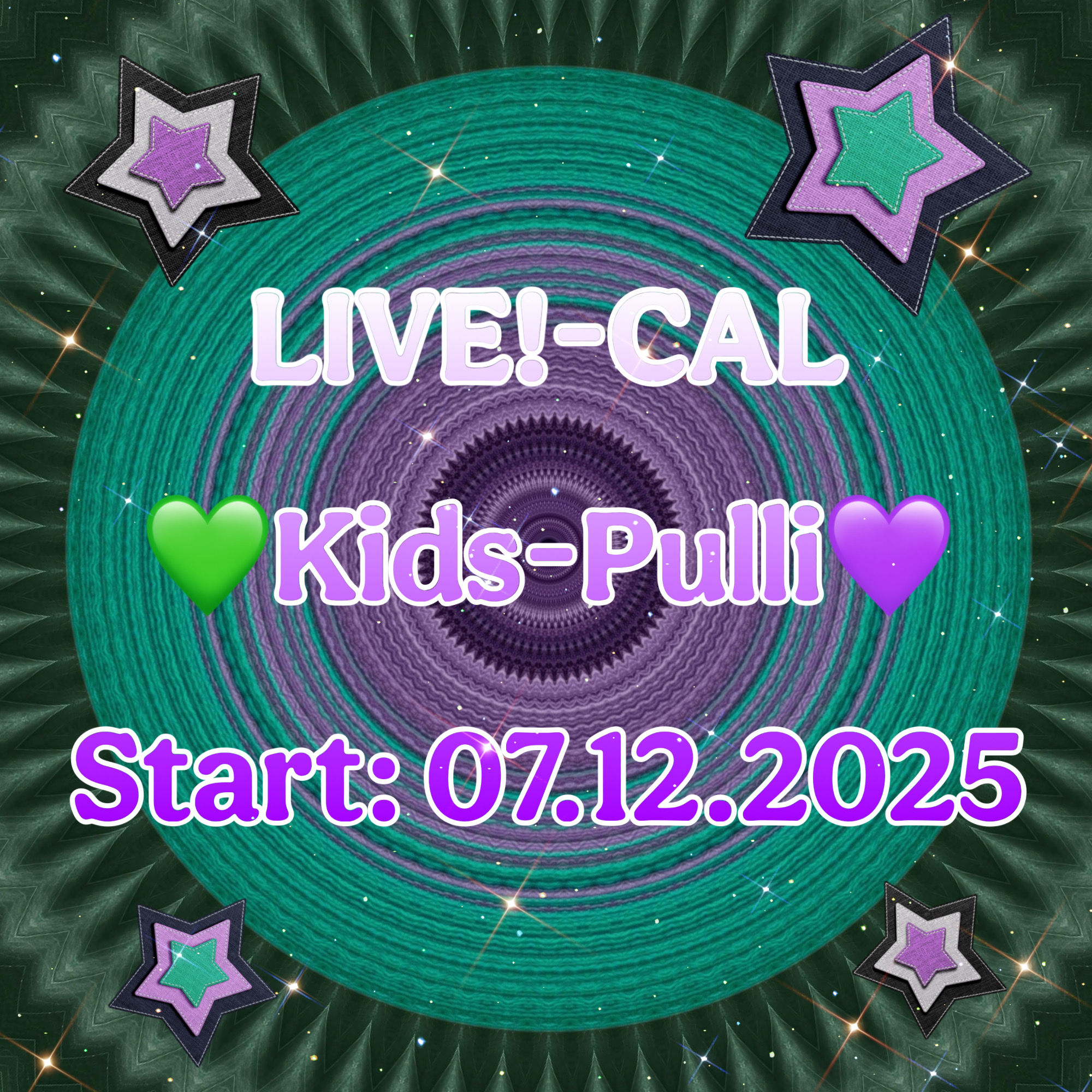 LIVE!-CAL "KIDS-Pulli"-Start: 07.12.2025