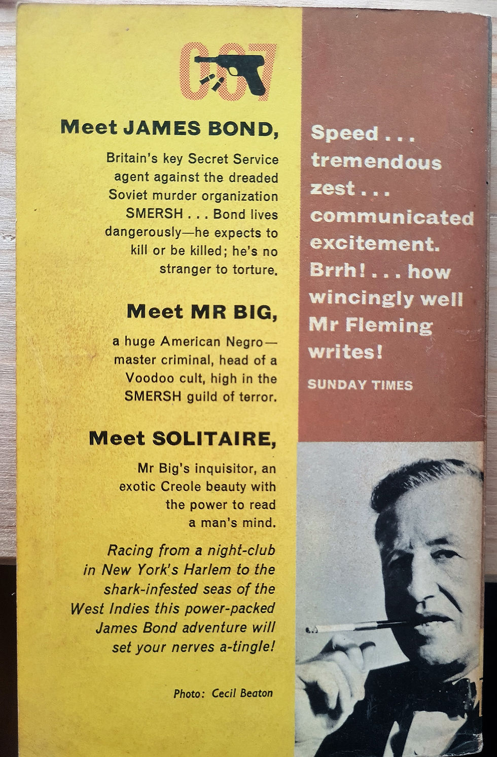 James Bond Live and Let Die Ian Fleming Pan Books X233