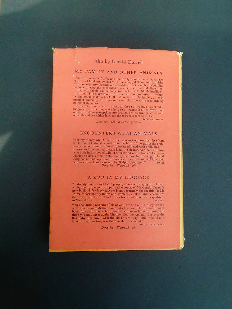 Thumbnail: Gerald Durrell  Whispering Lane Argentina 1950s 