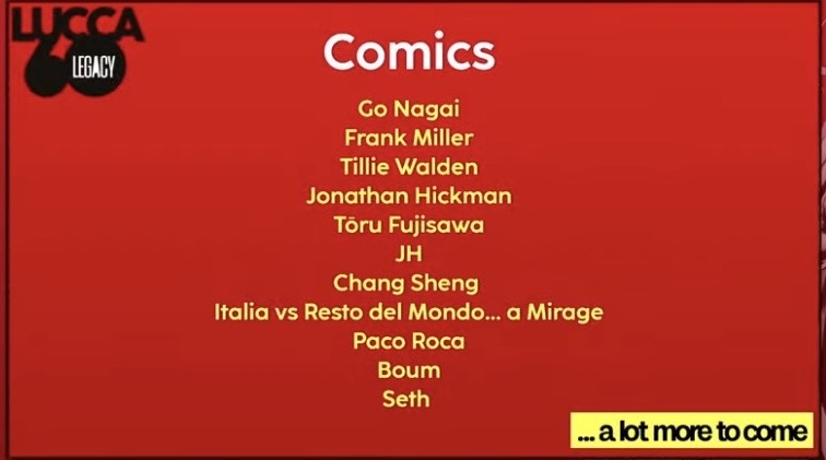 Lucca Comics & Games 2026