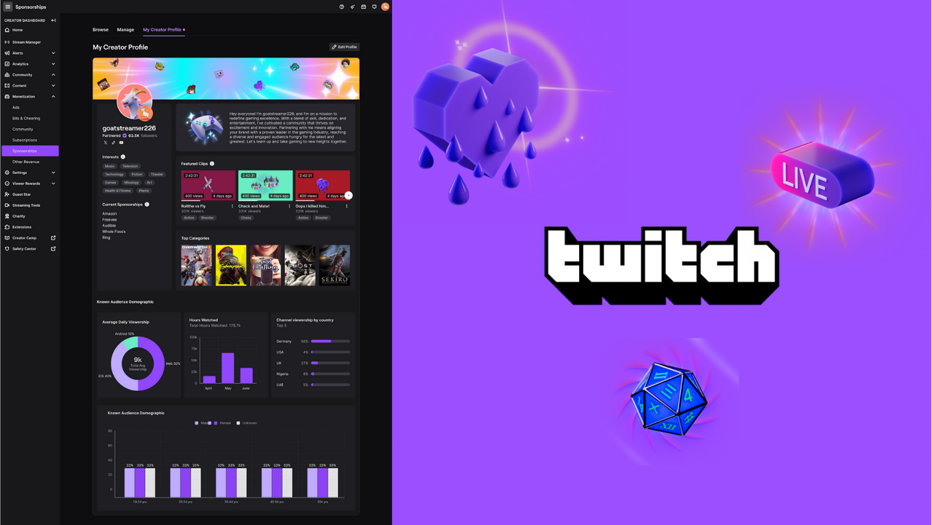 twitch sponsor