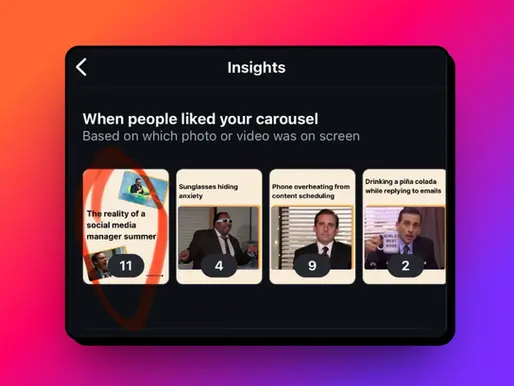 Instagram testa i like per ogni immagine nei caroselli
