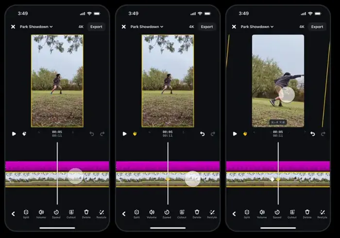 edits instagram keyframe