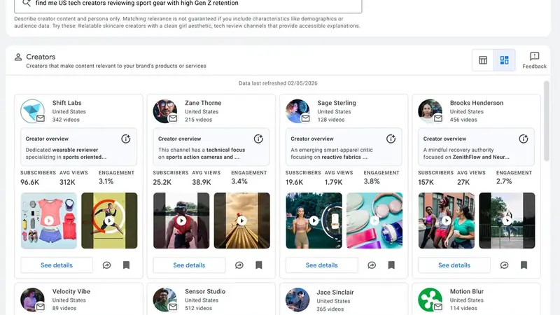 YouTube Creator Partnerships: come cambia la selezione dei creator
