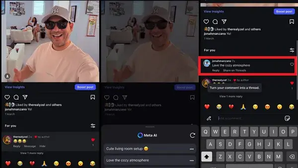 Instagram testa i commenti AI: innovazione o fine dell’interazione?