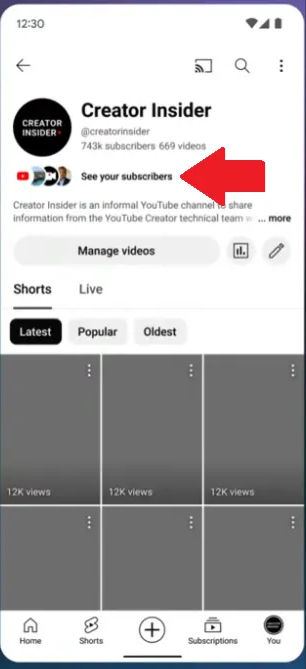 youtube iscritti