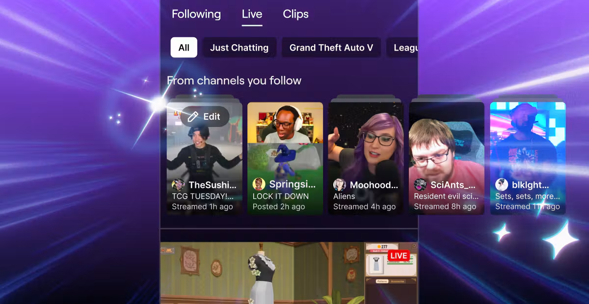 Twitch presenta Stream Recaps: le clip riassumono le dirette