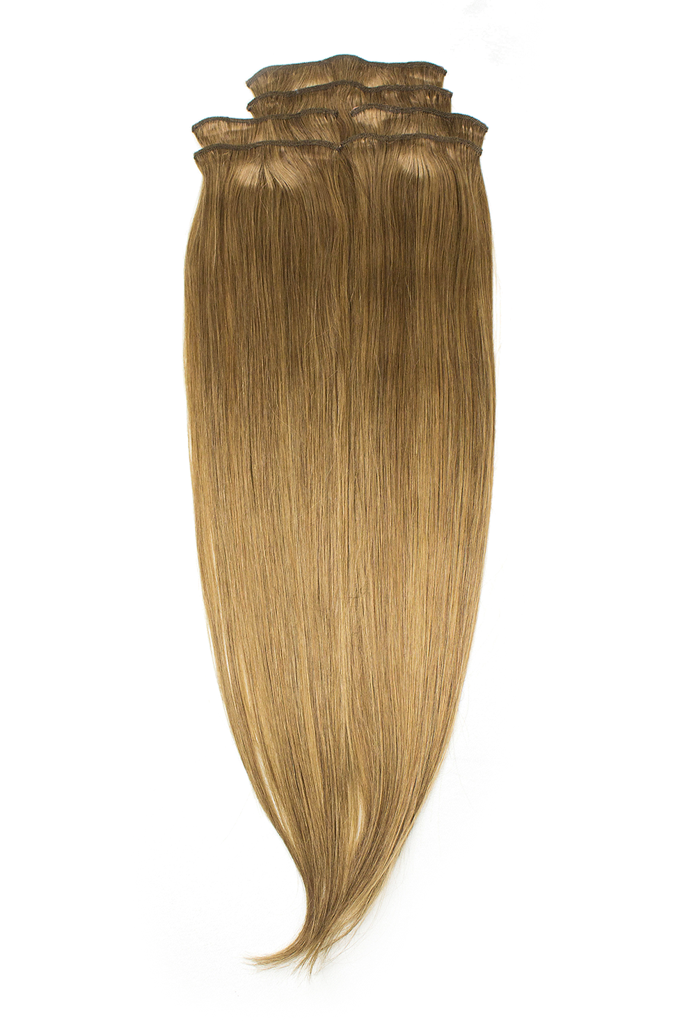 Thumbnail: Keira Human Hair Extensions Waist Length 22" Full Head Set, Bombshell Colors