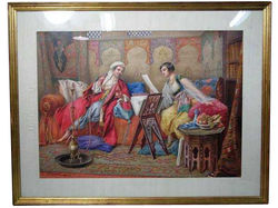 Orientalist Watercolor