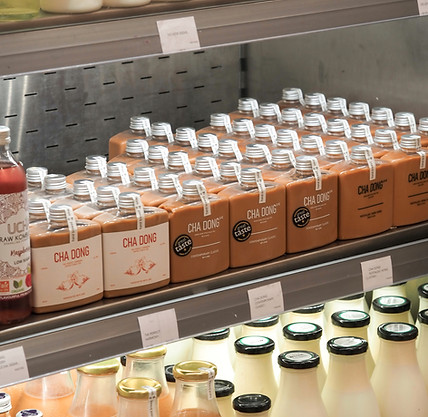 CHA DONG Hong Kong milk tea at Selfridges London