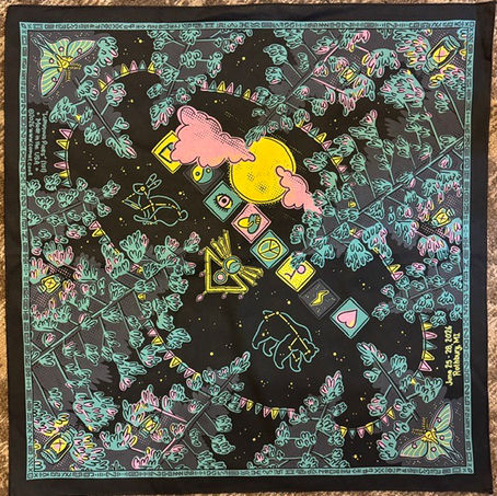 Electric Forest 2026 Bandana - “Luminous Pines”