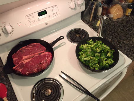 How Ryan cooks steaks indoors