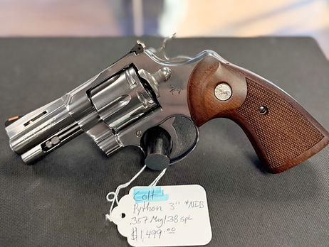 Â COLT PYTHON NEW IN BOX 357 MAGÂ
$1499Â