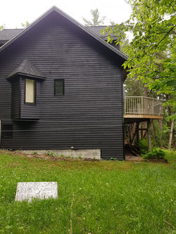 Side of Cottage (After)