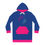 Thumbnail: Women's Hoodie Dress (Zodiac Pink) Blue 