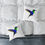 Thumbnail: Bird Square Poly Canvas Pillow