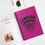 Thumbnail: Pink Cannabis Spiral Notebook - Ruled Line