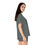 Thumbnail: Women's Short Pajama Set (Happy Leaf) Gray