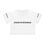 Thumbnail: White Crop Tee (Stand On Business) Period 