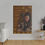 Thumbnail: Matte Canvas, Stretched, 0.75" German Shepherd 