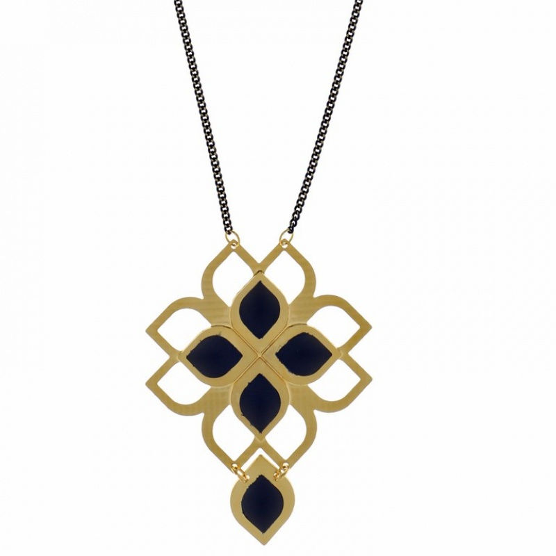 Thumbnail: Hagar - Lotus necklace