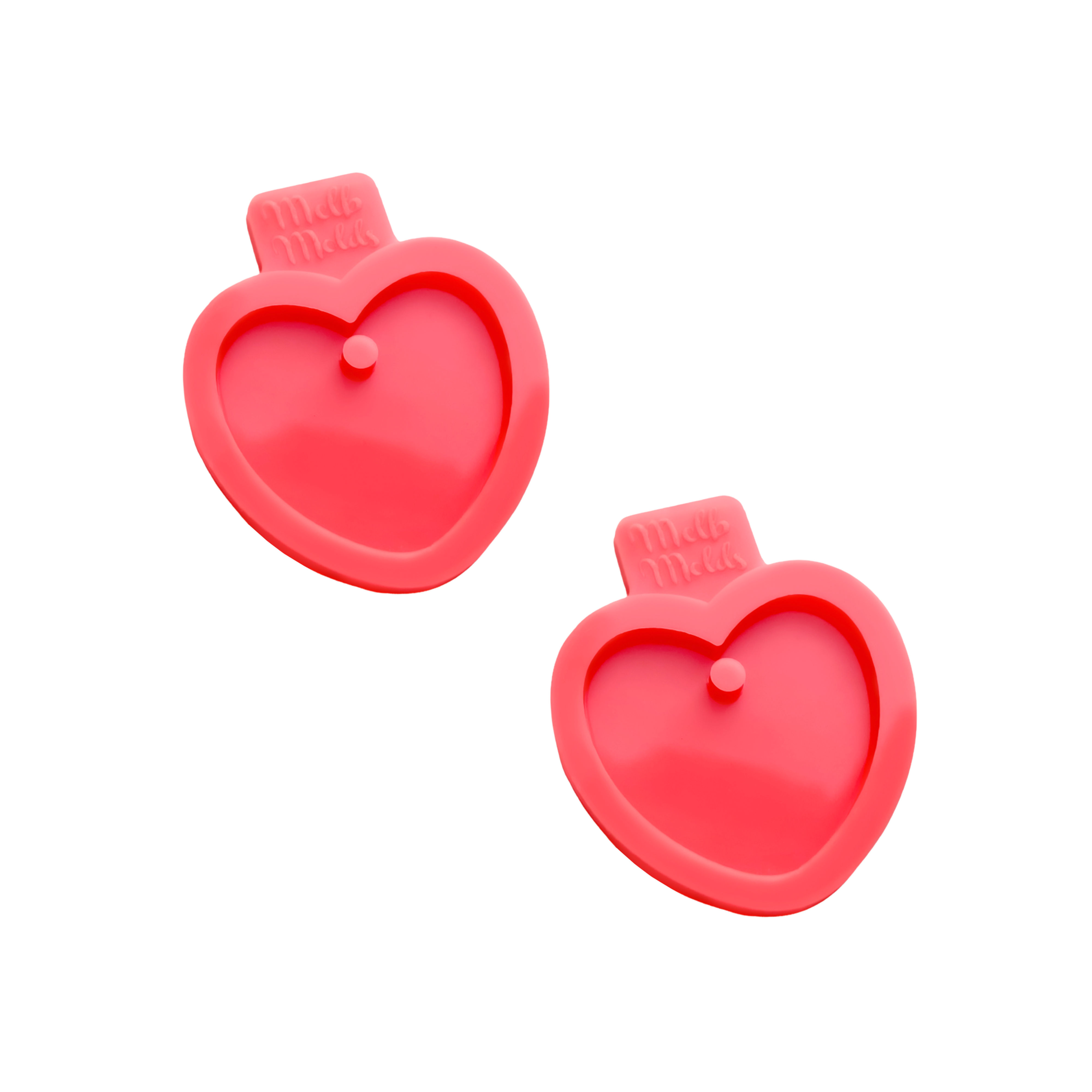 Stampo in resina a forma di cuore - Doppio - Doppio